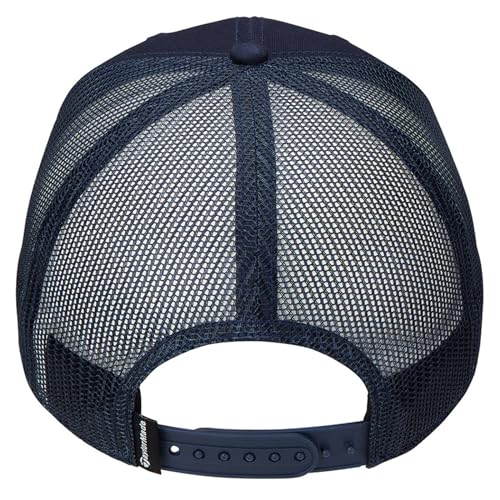 Image of TaylorMade Golf Men's Standard Retro Trucker HAT, Navy, Extra Small