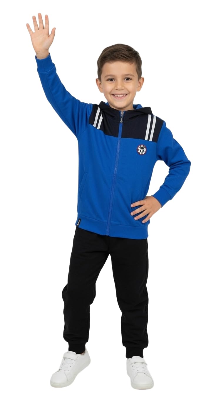Sergio Tacchini Tuta Ragazzo e Bambino In Felpa Invernale Tuta Invernale Teen Tuta Junior Invernale