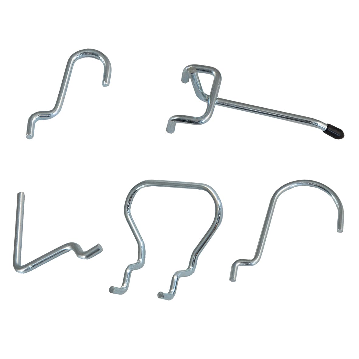 Labor Ganci per Pannello Forato Assortimento Misto – Assortimento 40 Ganci Portautensili per Pannello Forato