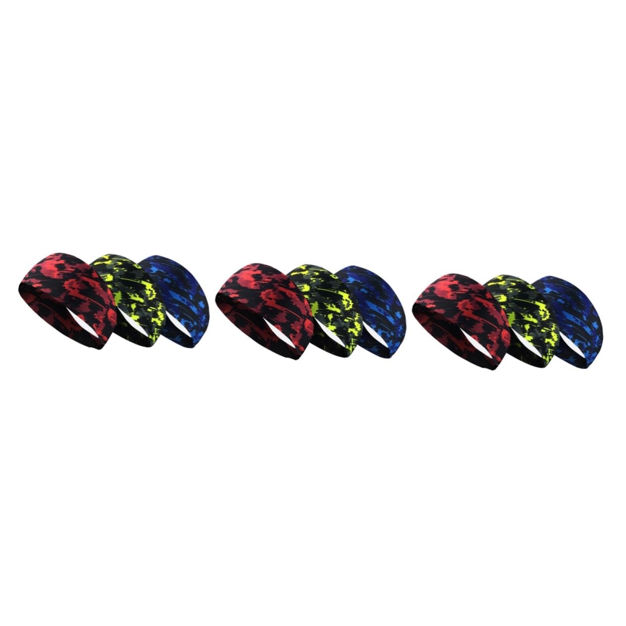 INOOMP 6 Pcs Fasce Di Calcio Fasce Atletiche Fascia Per Gli Uomini Sport Fascia Elastica Per Sport Copricapo Sport Fascia Per Fasce Per Lo Yoga Fascia Per Il