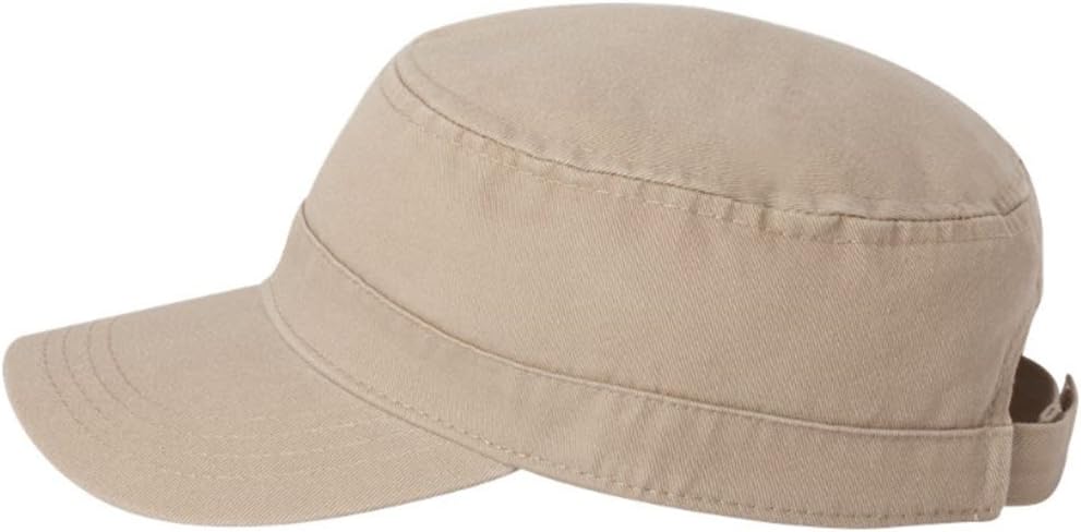 Joe's USA Cotton Twill Corps Hat Military Hat-Khaki