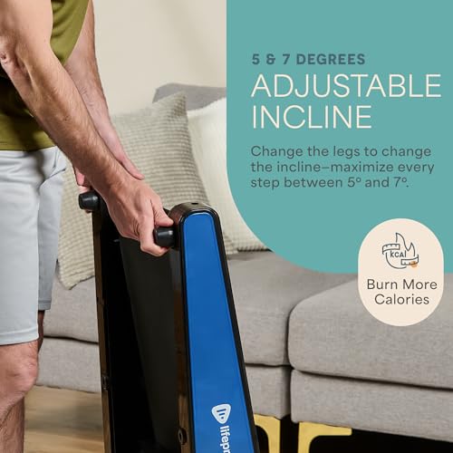 Image of Lifepro Smallest Portable 30in Small Mini Walking Pad Treadmill Installation Free, Adjustable Incline, Under Desk Work Compact Treadmills for Home /Office - Max Load 220Lbs & Speed 3MPH
