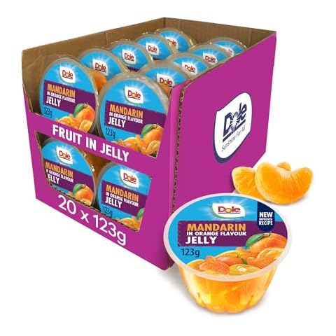 Dole Mandarin Fruit Pots in Jelly Cover