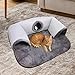 Stgfyxgs Cat Tunnel Bed Hideout Interactive Autumn Warm Tunnel Mat for Indoor Cats Outdoor, S