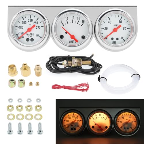 MAIMEIMI Triple Gauge Kit with Dashboard
