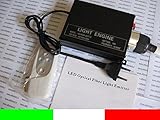 Fibre non comprese Aftertech® EMETTITORE LED 9W BIANCO NEUTRO PER KIT FIBRA OTTICA LUCE PER CIELO STELLATO