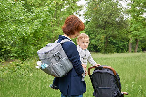 8safe Organizador Maternal para Almacenamiento de Accesorios de Bebe Para  Llevar a Hombros MultiBolsillos Mochila o Maleta Bolsillo Especial 8therm  para Biberon Muy Amplio Cambio de pañales Bebé futakuchi-hakata.com