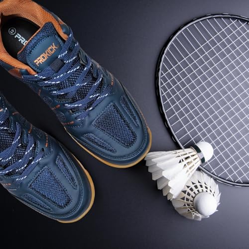 Image of Prokick Storm Court Non Marking Badminton Shoes | Lightweight, Durable & Flexible Badminton Shoes | Also Perfect for Squash, Table Tennis, Volleyball, Basketball & Indoor Sports