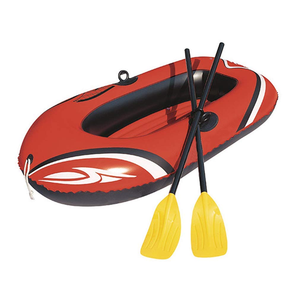 MU Portable Movimento barca Tender, Canotto Barca Dinghy pesca Set 1 persona Canoa con Paddle Sport acquatici