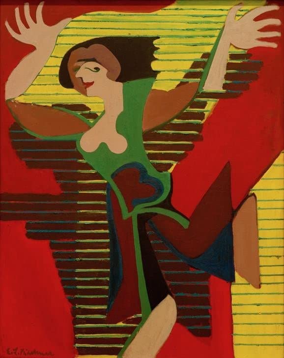 Toile Elbzillen II de Kirchner 60x90cm idéale pour décorer votre salon