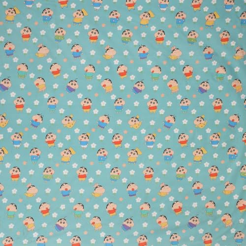 Image of NEW LEAF Cotton Flat Double Bedsheets with 2 Pillow Covers | Double Bed Breathable | Wrinklefree | Ultrasoft |Summer Bedsheet 200 to 220 tc Floral | 90 x 90 inches, Floral Aqua Blue