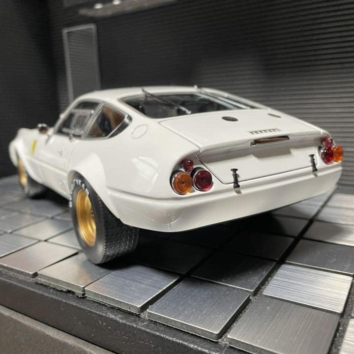 京商 1/18 フェラーリ 365GTB/4 Kyosho Original 1:18 Ferrari 365 GTB/4 Competizione #71 - 24h Le