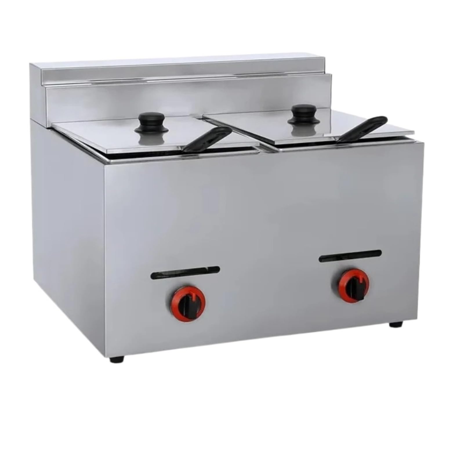 Komercyjna Frytkownica LPG Ze Stali Nierdzewnej 8 L Z Koszem Szybkie Nagrzewanie(Single cylinder)