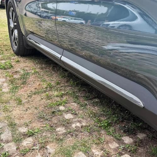 Faldones laterales para Kia Carnival KA4 molduras de puerta ABS para modelos 2021 a 2024 4