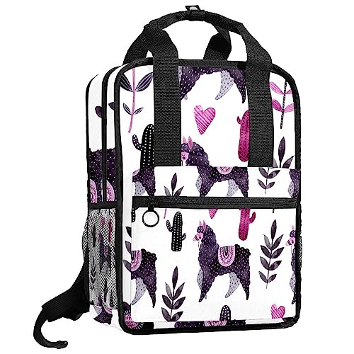 Sac à dos pour garçons motif alpaga pour stimuler l'imagination