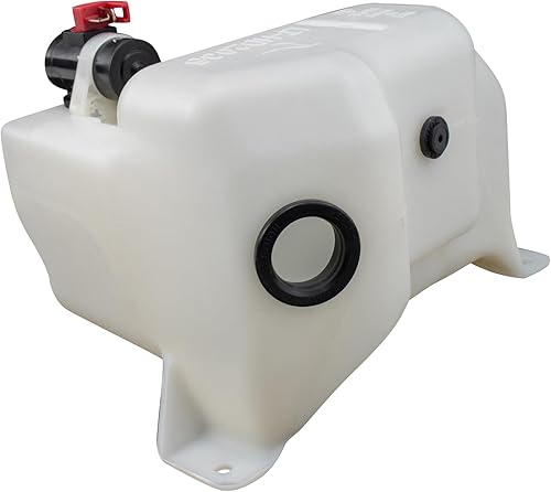 Miniatura 1161 de TRQ Depósito de limpiaparabrisas compatible con Chevrolet Cruze GM1288255 2016-2019