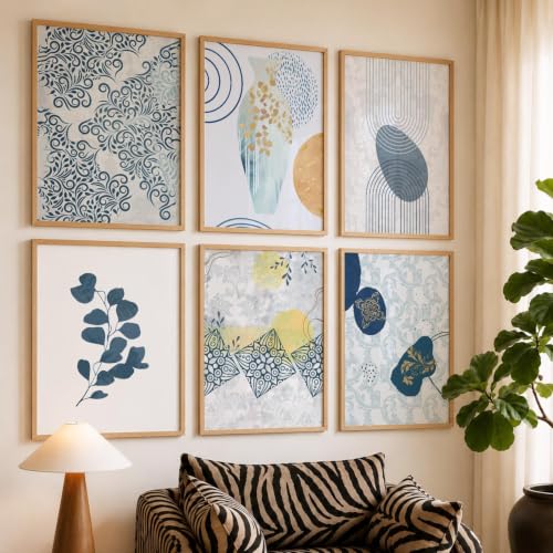 Image of kotart - Aesthetic Decorative Wall Decor Paintings with Frame for Home Decoration - Painting for Living Room Bedroom Office (10x13 inch, I)