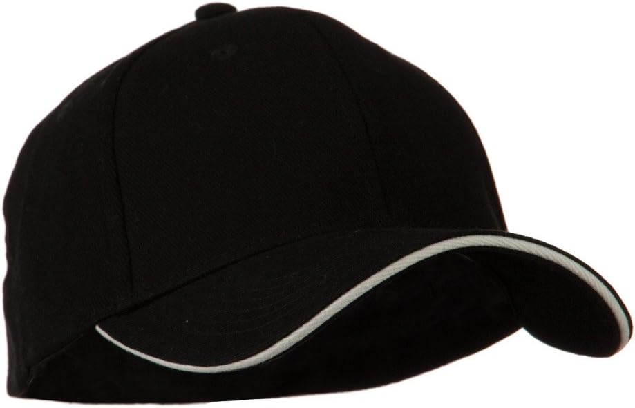 Cameo Heavy Weight Fitted Cap - Black White L-XL