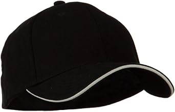 Cameo Heavy Weight Fitted Cap - Black White W37S53C