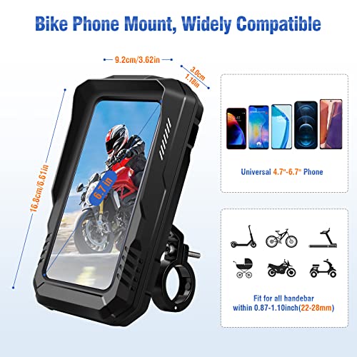 KTUEOV Porta Cellulare Moto Impermeabile
