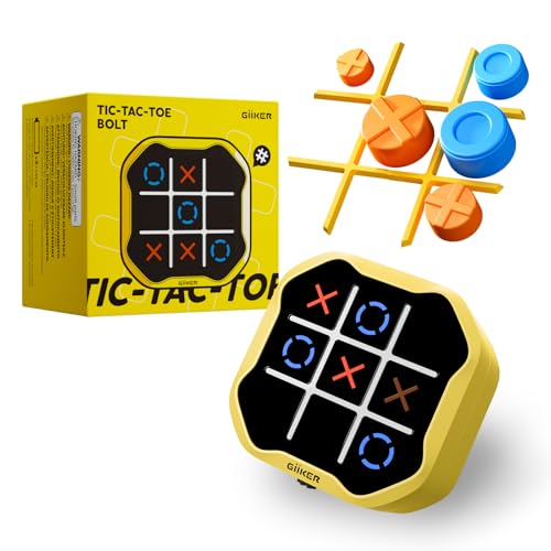 GiiKER Tic Tac Toe Bolt Game, Original 3-in-1 Handheld...
