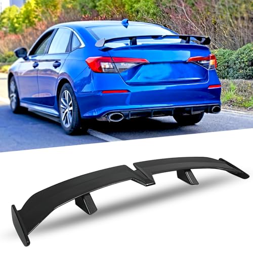 JMTBNO 54-Inch Universal Rear Spoiler | Carbon Fiber Style Wing