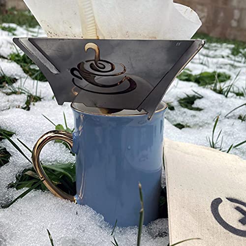 CoffeeX Drip Portatif Kahve Damıtıcı, Katlanır, Paslanmaz Çelik