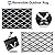 OutdoorLines Outdoor Plastic Area Rugs for Patio 4x6 ft - Reversible Outside Carpet, Stain & UV Resistant RV Mats, Straw Rug for Camping, Deck Garden, Porch and Balcony, Moroccan Black & Light Grey
