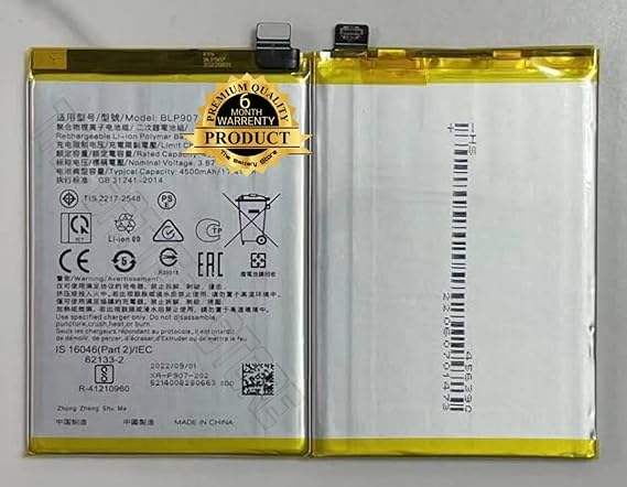 Image of Original BLP907 Battery for A96 Reno 7Z Battery with 6 Month Warranty***(V0000047)