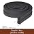 Window Air Conditioner Foam Insulating Strip 1 X 1 Inch, No Glue Thick Foam Weather Seal Tape with High Resilience, 6.5 Feet Long, 2 Pcs