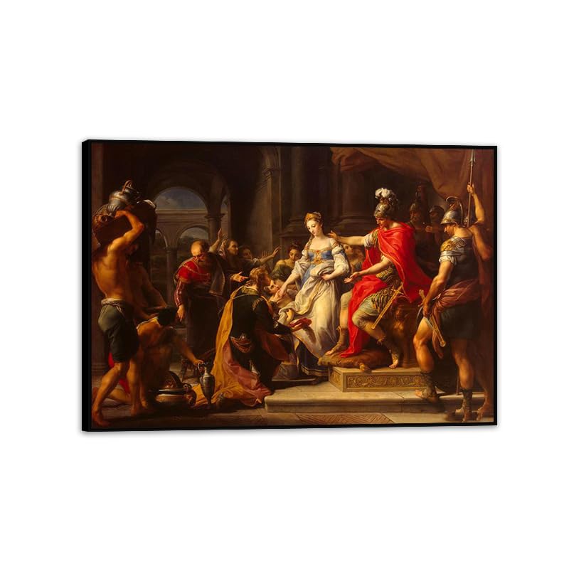 Toile Pompeo Batoni la continence de Scipion pour chambre