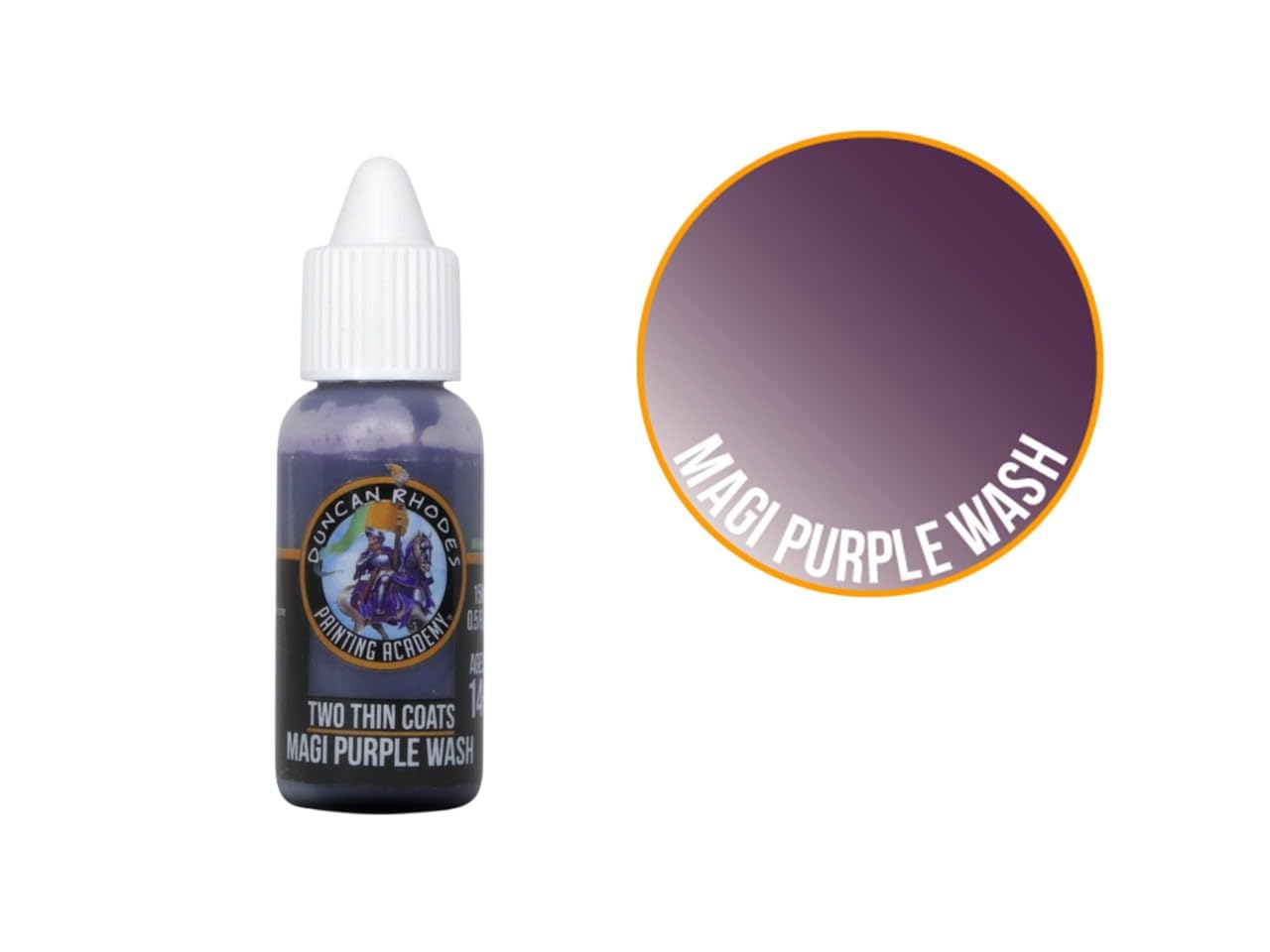 Magi Purple Wash Two Thin Coats Wave Two Paint Wash