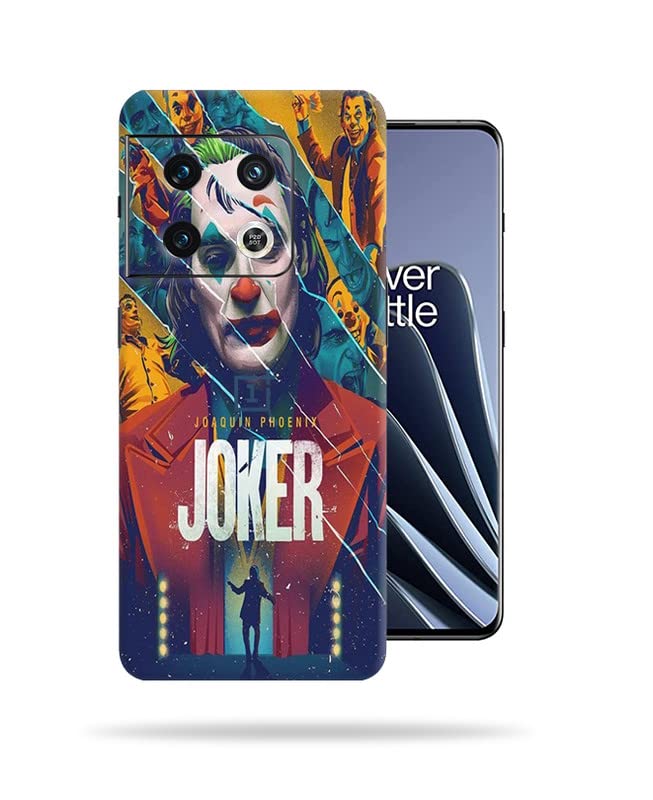 Image of Joker Text Skin Back Protector Film Ultra Thin Scratch Resistant Vinyl (Not Case and Cover) for OnePlus 10 Pro 5G