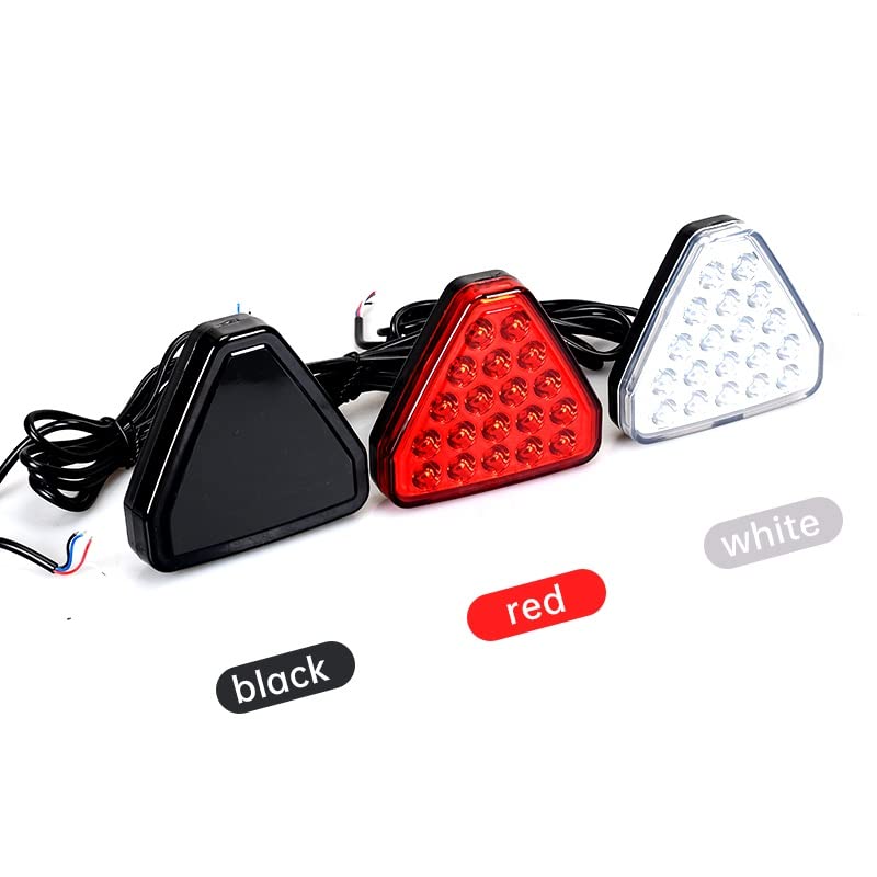 Derde remlicht, 5 LED's, 12 V, universeel voor hoge achtermontage voor auto's, derde remlicht, achterlicht, rood licht