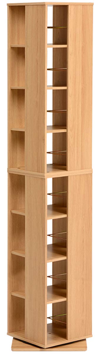 本棚 スリム コミック ラック 回転コミックラック ナチュラル 楽天市場】本棚 スリム おしゃれ 回転 大容量 7段 回転コミック