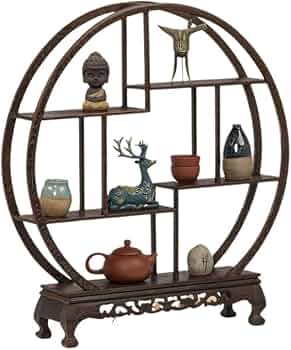 明治時代 木製 朱漆塗 四脚 香炉台 花台 盆栽台 台子 茶棚 茶道具 明治時代 木製 朱漆塗 四脚 香炉台 花台 盆栽台 台子 茶棚 茶道具