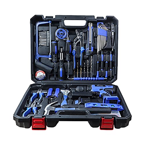 Akkuschrauber 21V Akku Bohrschrauber Set, 1,3 Akku, 2-Gang, 21+1 Drehmomentstufen, 3/8 Inch Bohrfutter, 112tlg.-Zubehör… – Bild 3
