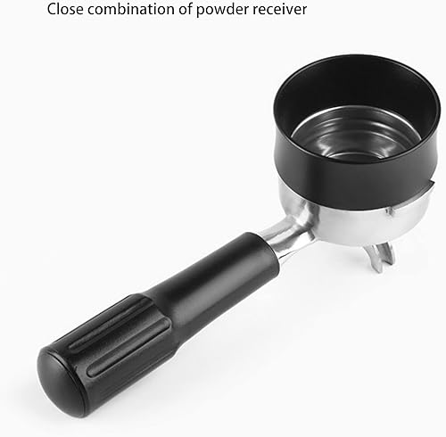 Miniatura 3 de Embudo de dosificación de espresso de 2.283in, embudo de anillo de dosificación de polvo de café para evitar volar la estación de amortiguamiento de