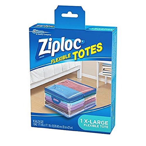 Ziploc Flexible Totes Clothes and Blanket Storage Bags, Perfect for ...