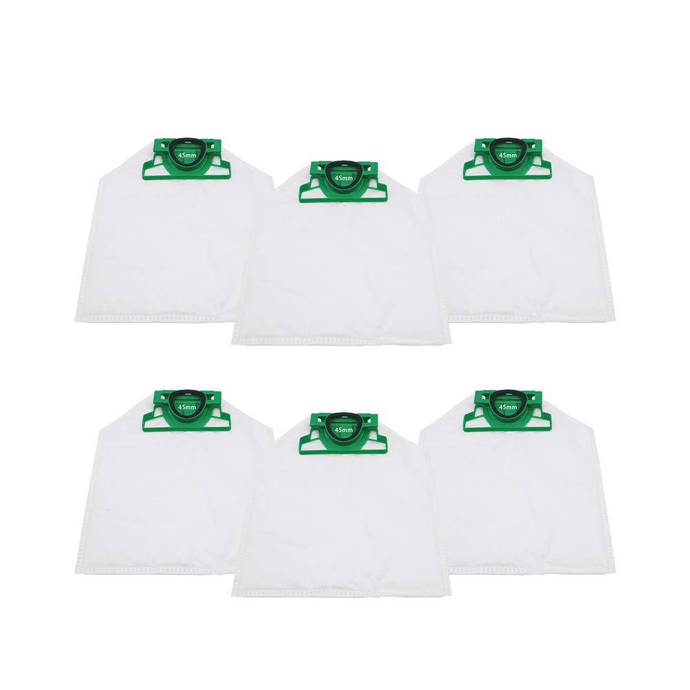 6pcs Dust Bag Dust Cleaning Cloth Bag Vacuum Cleaner Accessories Replacement for Vorwerk VK200 Vacuum Cleaner Parts