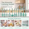 Cooking Utensil Sets 13Pcs, Non-Stick Silicone Kitchen Utensils with Holder #1