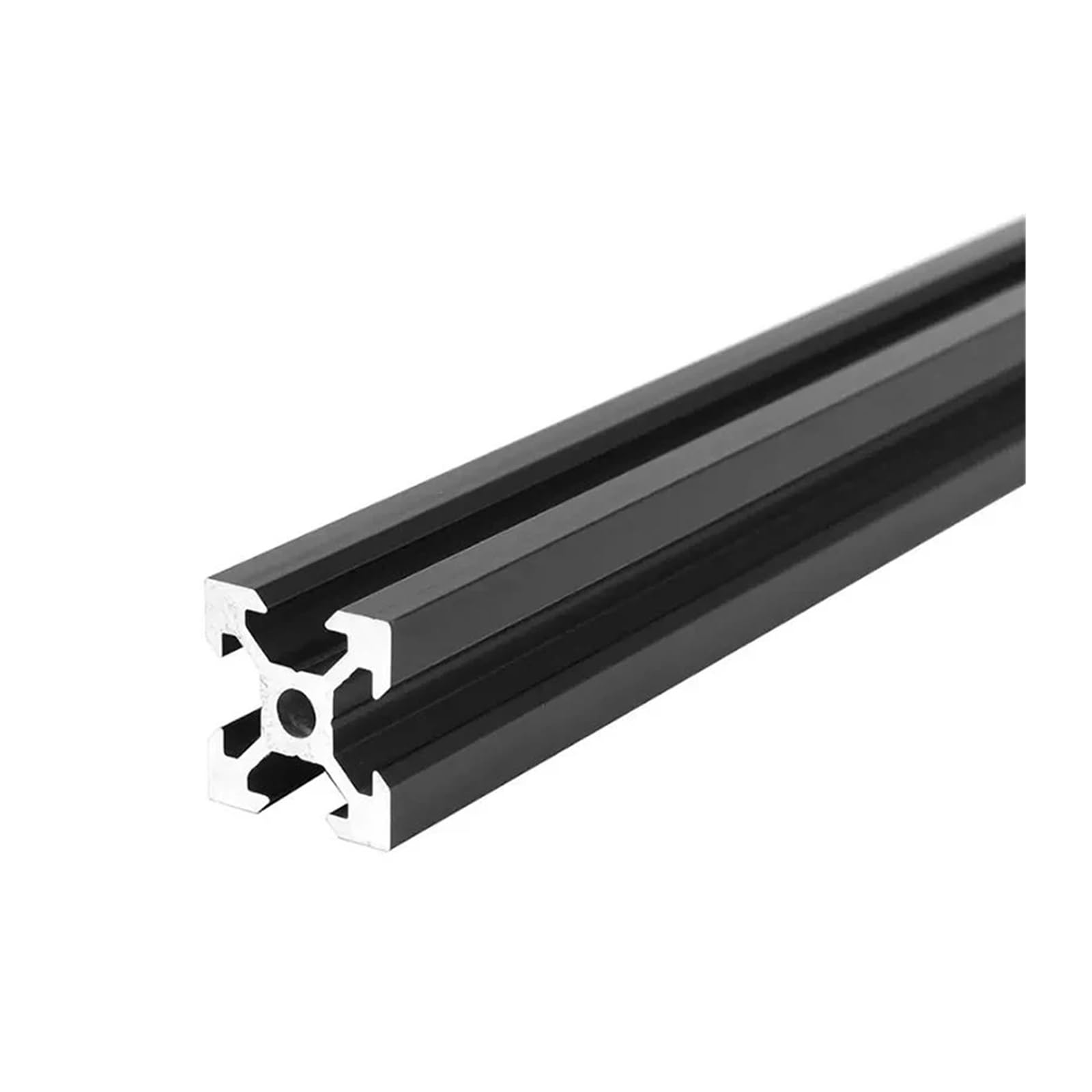 Aluminiowy profil z rowkiem V 2020 | Czarna szyna V-Slot 2020 V do drukarki 3D CNC: ruch liniowy(230mm,2020V)