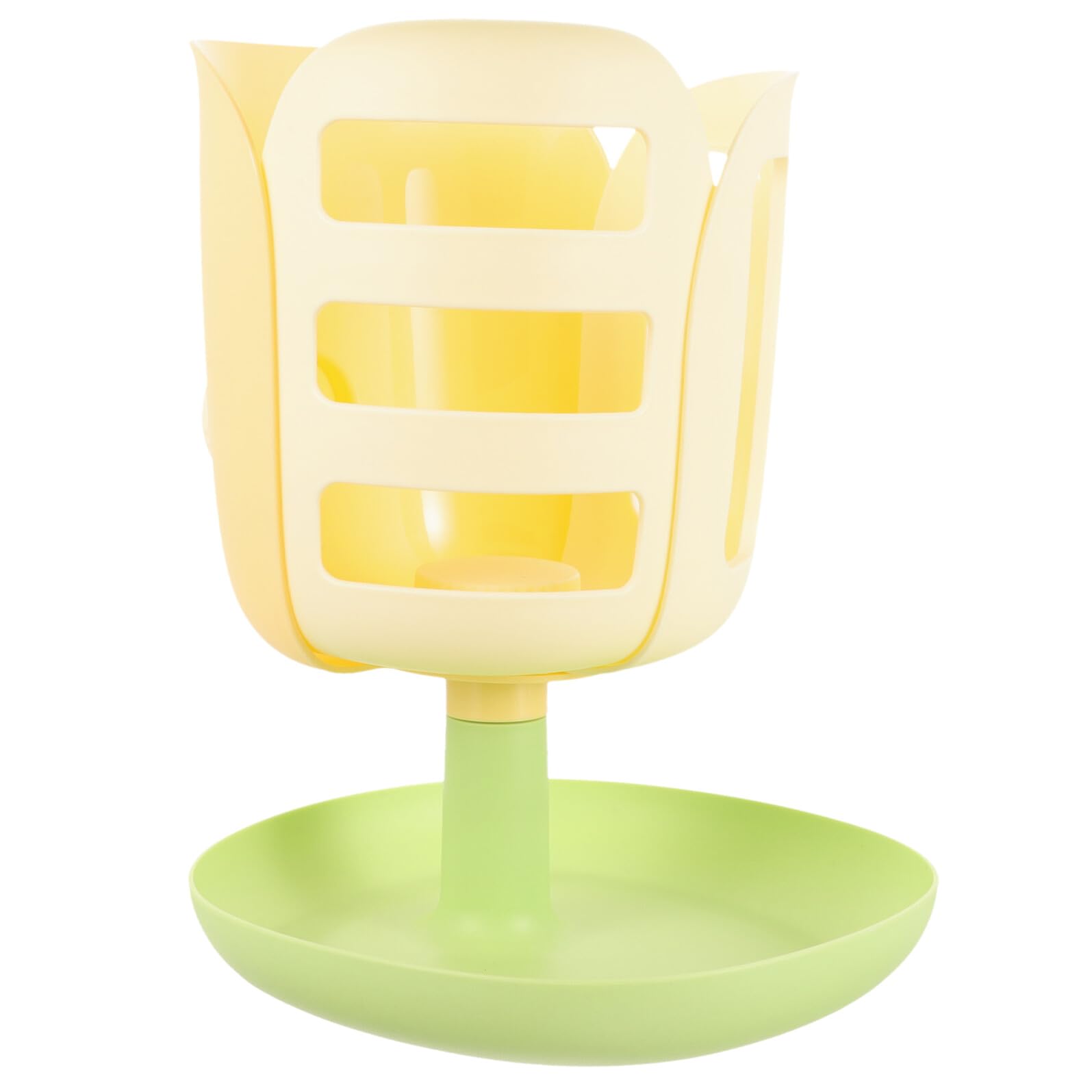 SHINEOFI Supporto Per Conigli Scaffale Forma Di Tulipano Ciotola Per Cibo Supporto Per Coniglietti Scaffale Creativo Contenitore Domestico