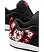 DC Youth Court Graffik Skate Shoe (Little Kid/Big Kid) Black/White/Red