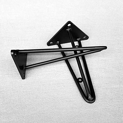 Support d'étagère triangulaire en fer pour réparer et rigidifier un meuble - 7