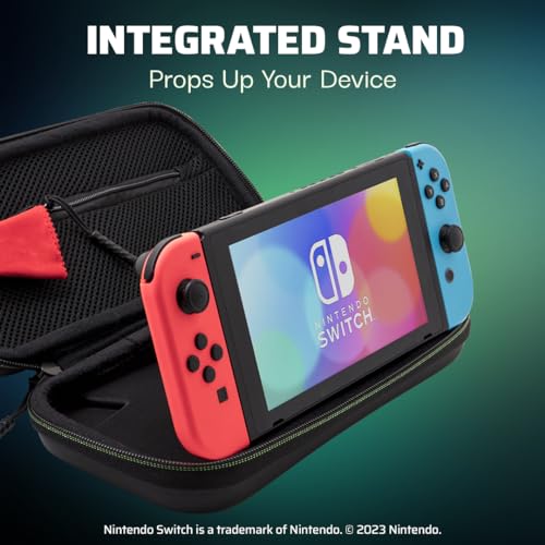 Image of PDP Travel Case Plus GLOW: Tears of the Kingdom For Nintendo Switch, Nintendo Switch Lite, Nintendo Switch - OLED Model