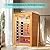 TaTalife Far-Infrared Home Sauna,1 -2 Person Canadian Hemlock Indoor Sauna, 10 Min Warm-up, LED Reading Lamp, LCD Display-Control, Bluetooth Speakers with 8mm Tempered Glass Door (47.24*41.33*74.80IN)