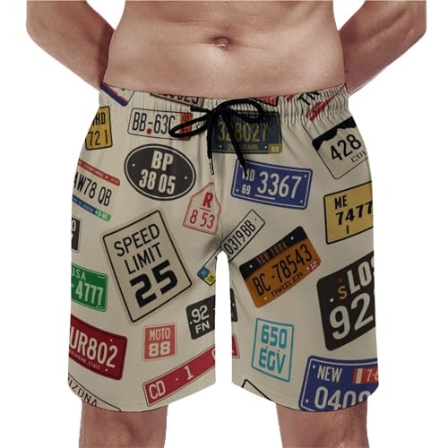 Swim trunk de vacances rétro taille M idéal pour la plage et la piscine