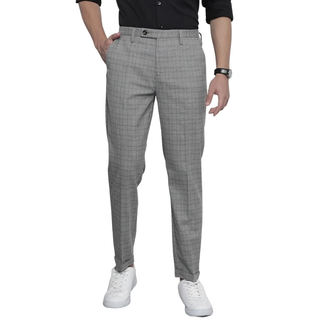 the indian garage co Men's Regular Fit Mid Rise Trouser-picture-29