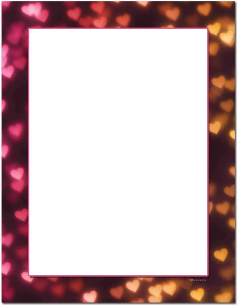 Heart Strings Letterhead Laser & Inkjet Printer Paper (100 Pack)